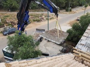 ניסור גג בטון