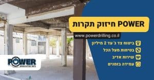 חיזוק תקרות