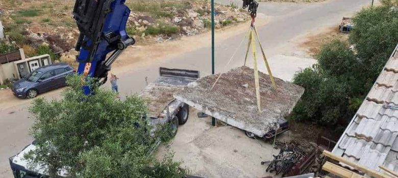 ניסור גג בטון